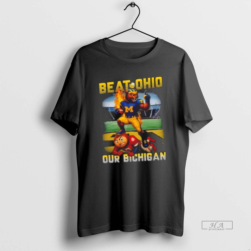 Official Trendy Mascot Michigan Wolverines Beat Ohio Our Bichigan