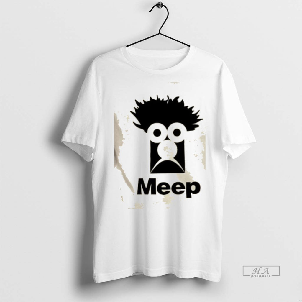Official Trendy Meep Minimalist Cartoon Face Tee Sweater