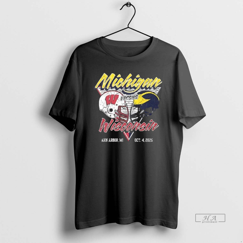 Official Trendy Michigan Wolverines Football Vs Wisconsin Badgers Oct 4 2025