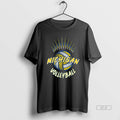 Official Trendy Michigan Wolverines Volleyball Spike