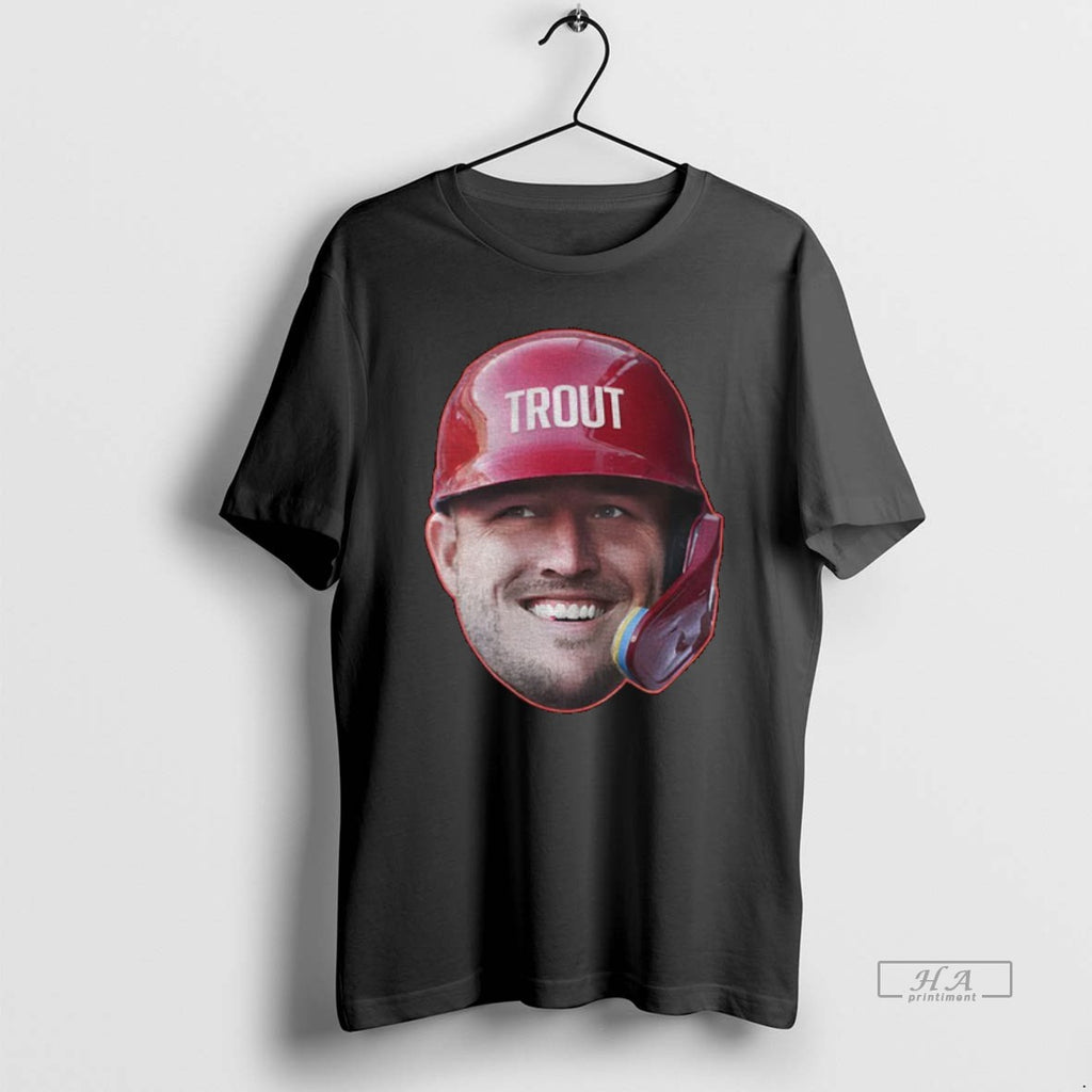 Official Trendy Mike Trout Head In The Game Series Los Angeles Angels Mlb Baseball 2025