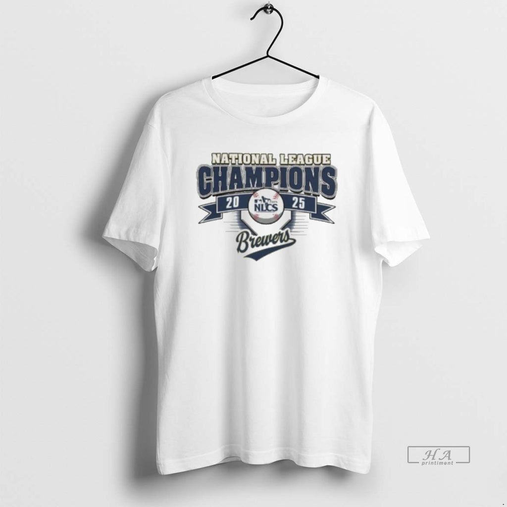 Official Trendy Milwaukee Brewers 2025 National League Champions Champions Nlcs
