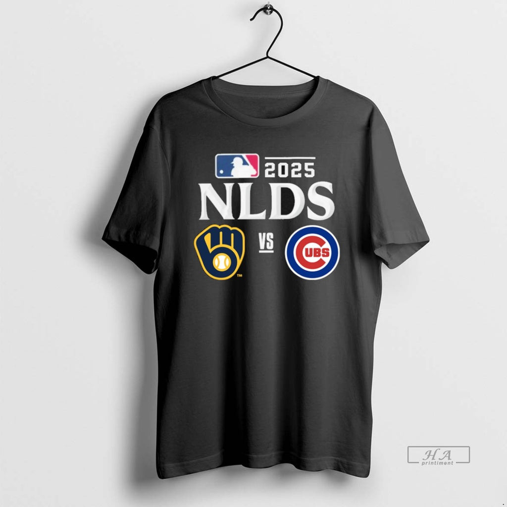 Official Trendy Milwaukee Brewers Vs Chicago Cubs 2025 Mlb Nlds Matchup