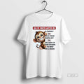 Official Trendy Monkey Has My Mouth Gotten Me In Trouble Yes Not A Chance Tee