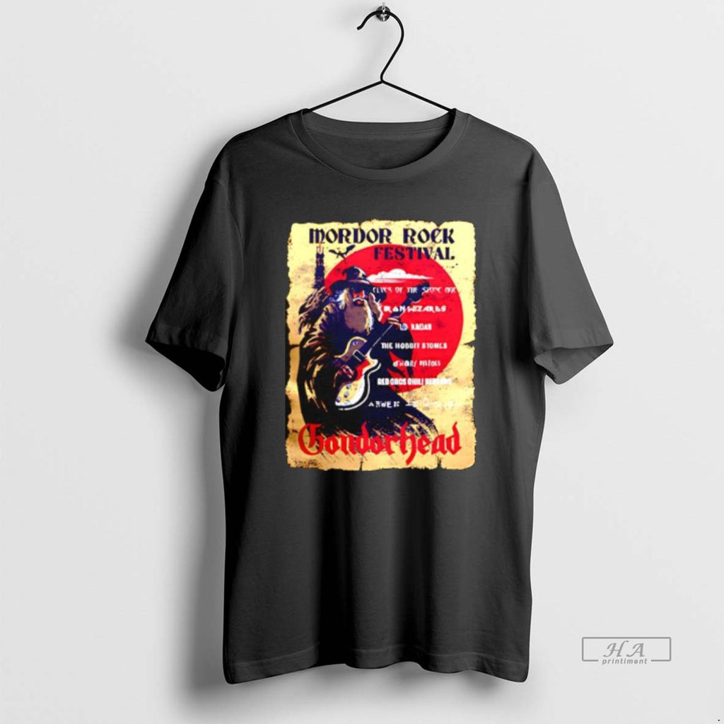 Official Trendy Mordor Rock Festival Gondorhead Barmuzzle The Hornet Stomps Lists Several Bands