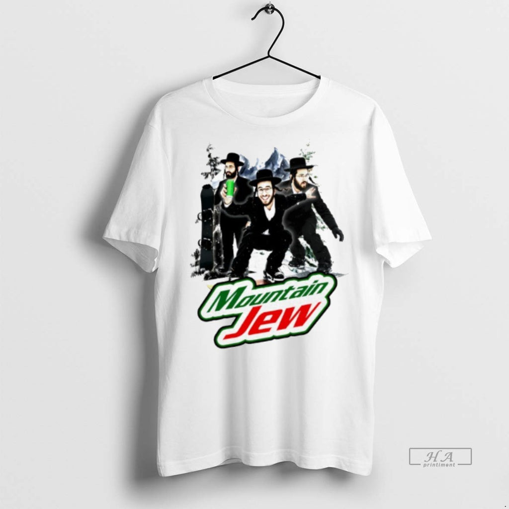Official Trendy Mountain Jew As Mountain Dew X Hasidic Jews Tee Sweater
