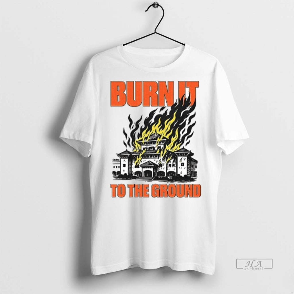 Official Trendy Nepal Burn It To The Ground Ceramic Ceramic And Classic Dad Cap Tee