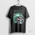 Official Trendy New York Jets Skull Helmet Tee Sweater