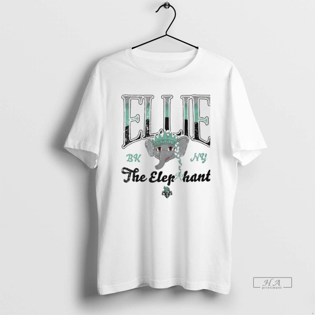 Official Trendy New York Liberty Ellie The Elep Hant New York Basketball