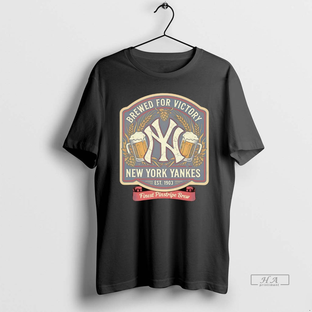 Official Trendy New York Yankees Brewed For Victory