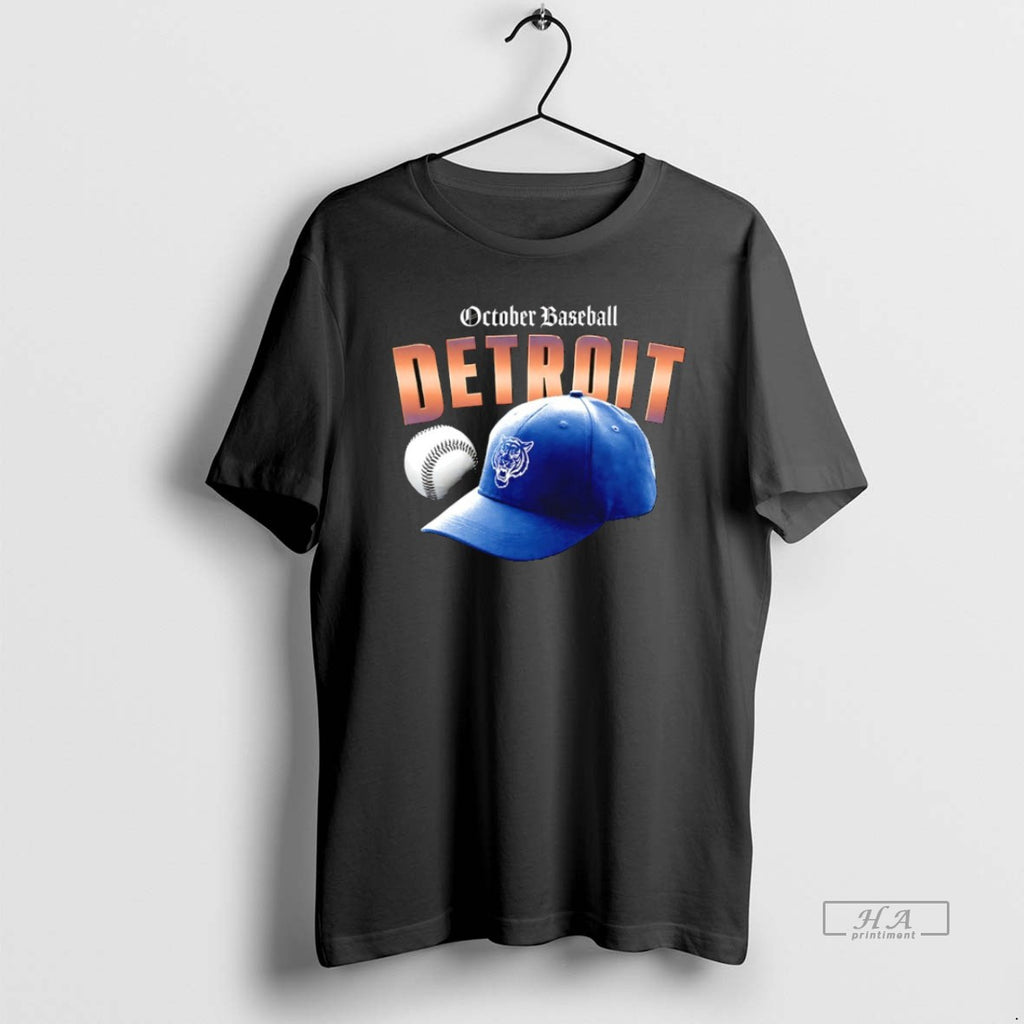 Official Trendy October Baseball Detroit Tigers Playoffs 2025 Hat