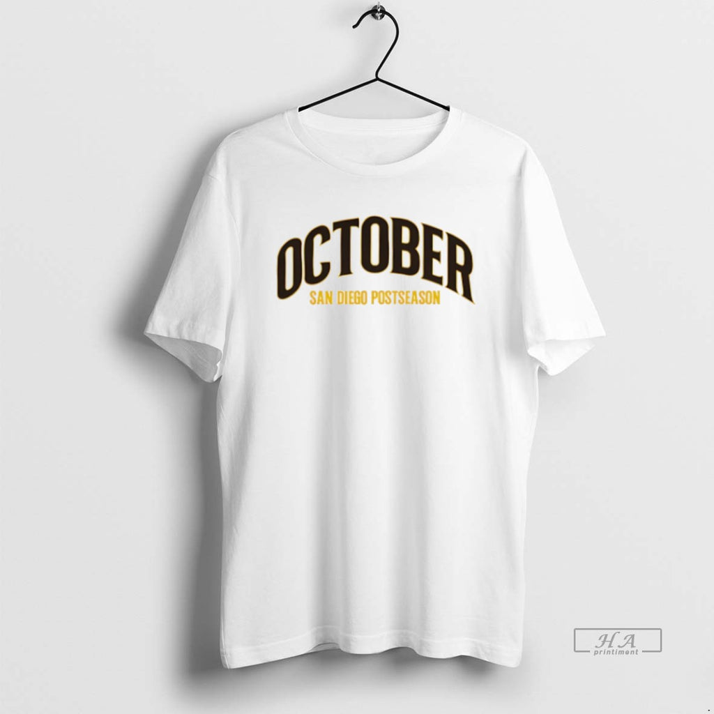 Official Trendy October San Diego Padres Postseason 2025 Text