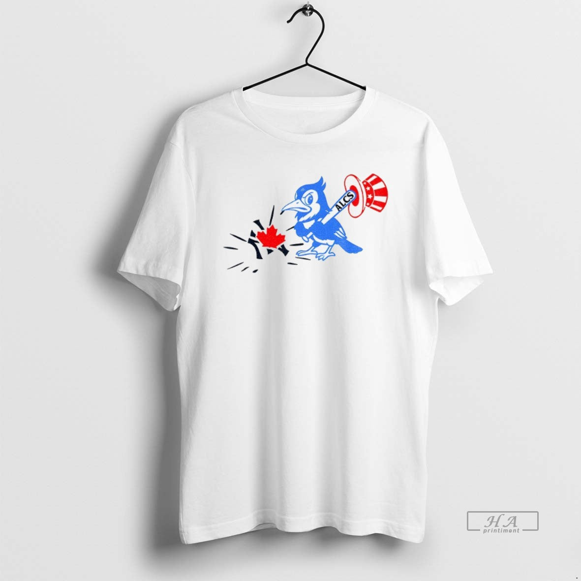 Official Trendy One More Down Toronto Blue Jay Beat New York Yankees Alcs Winners Tee