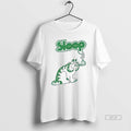 Official Trendy Orange Cat Smoking Sleep Vintage