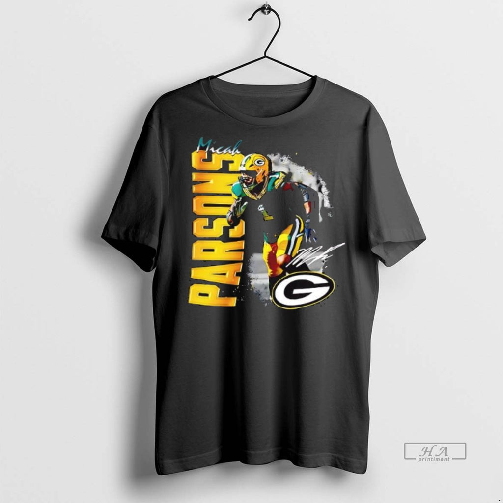 Official Trendy Parsons Momentum Green Bay Packers Big And Tall 1 Classic Tee Sweater