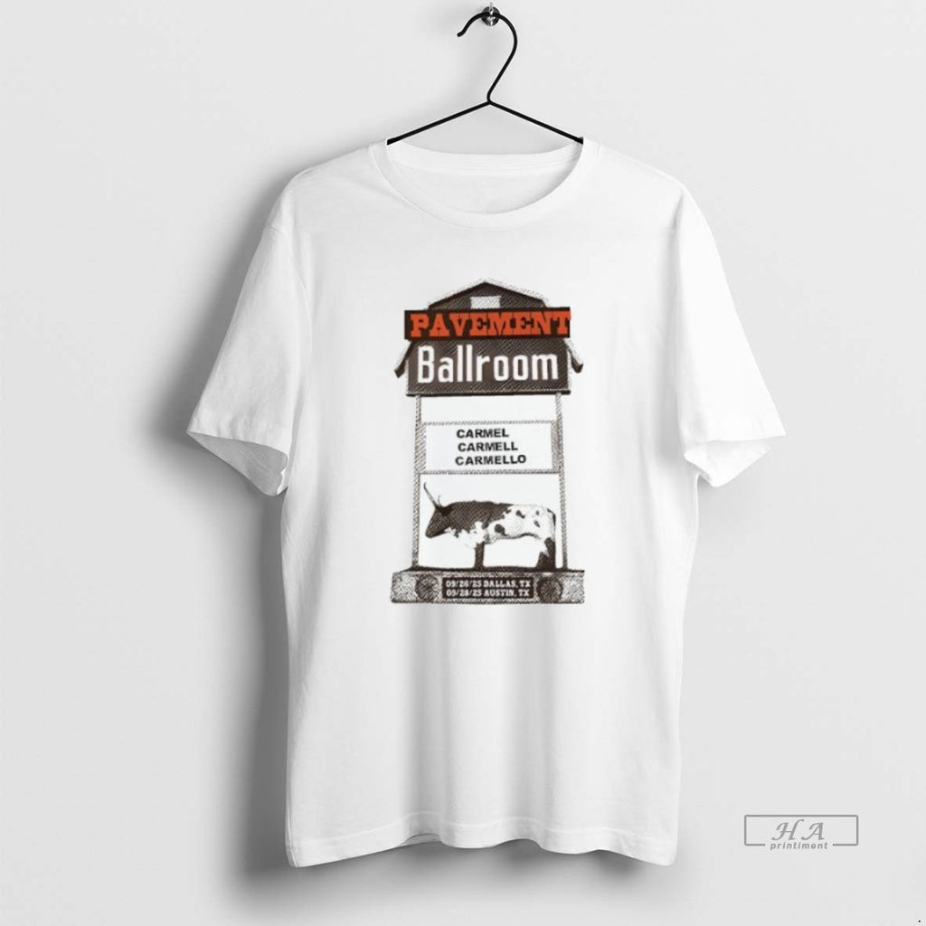 Official Trendy Pavement Tour Texas 2025 Carmel Carmell Carmello