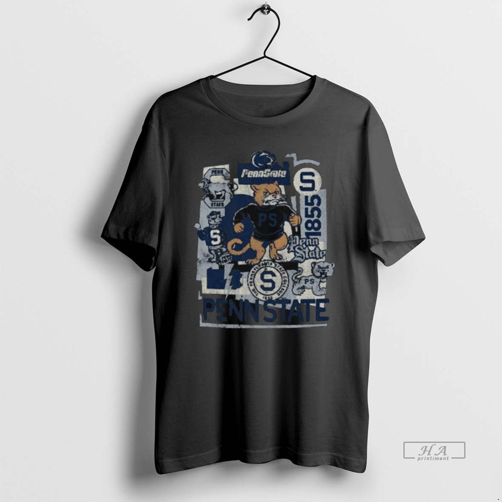 Official Trendy Penn State Vintage Vault Logo Long Sleve