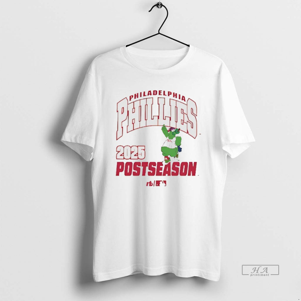 Official Trendy Philadelphia Phillies Baseball 2025 Mlb Postseason Graphic