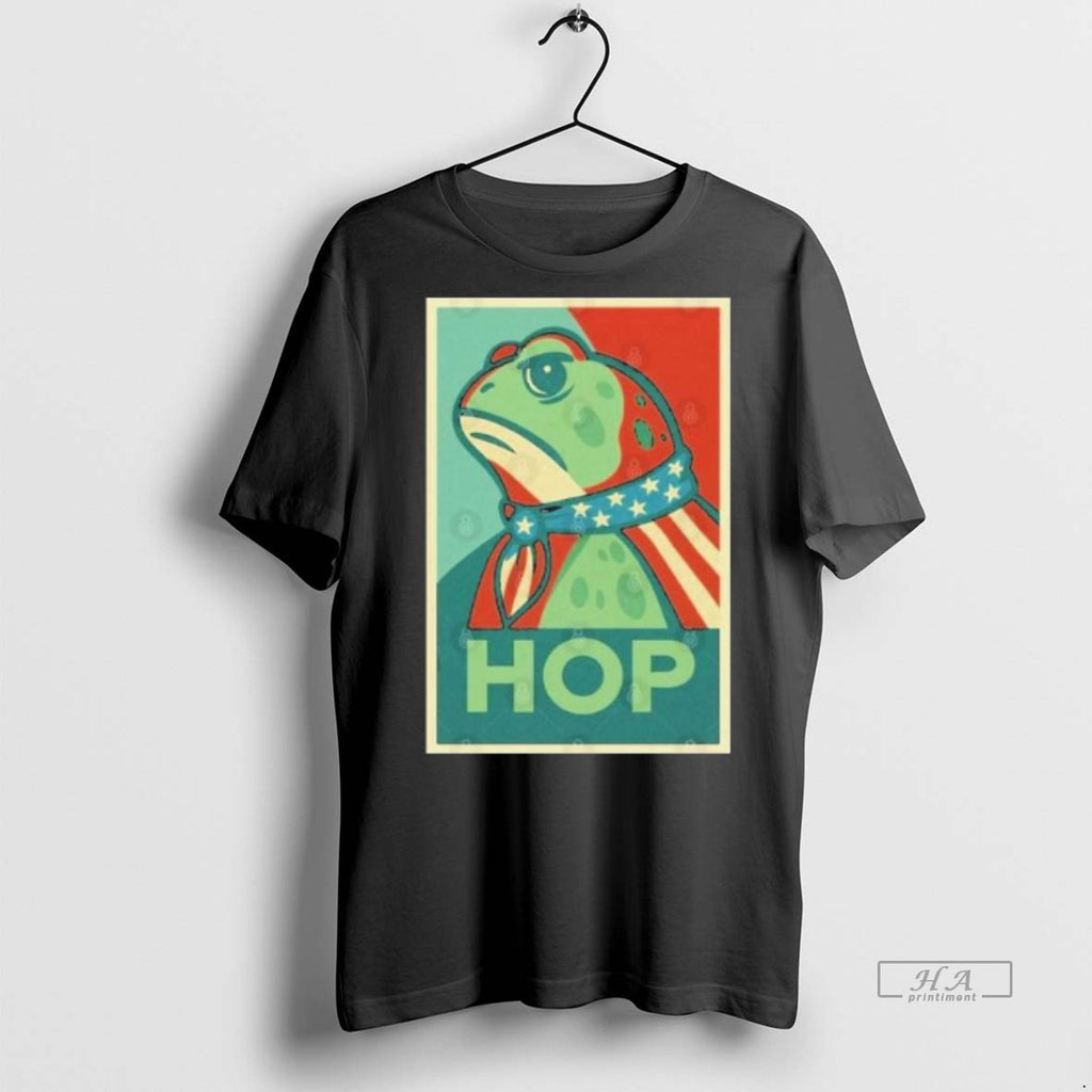Official Trendy Portland Frog Hop Tee Sweater
