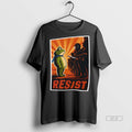 Official Trendy Portland Frog Protest Resist Tee Sweater