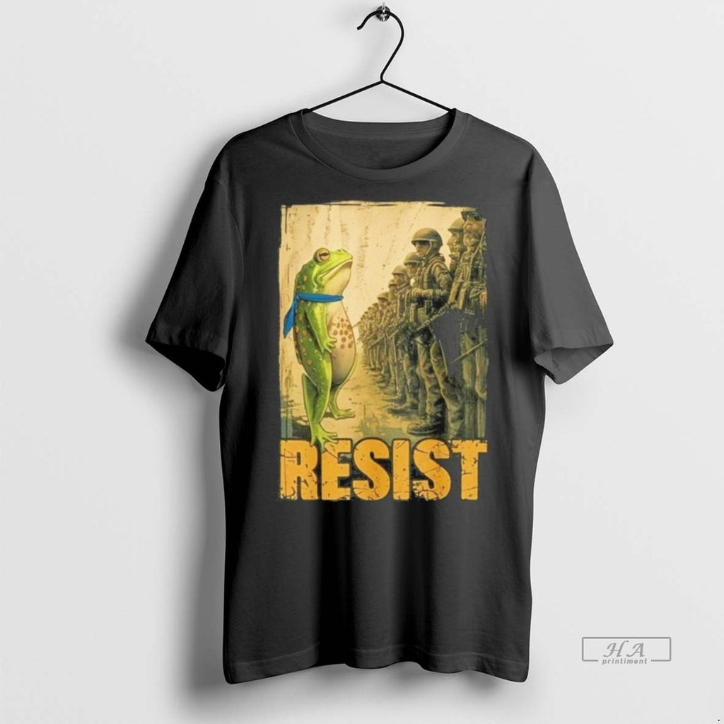 Official Trendy Portland Frog Resist Anti Ice Tee Sweater