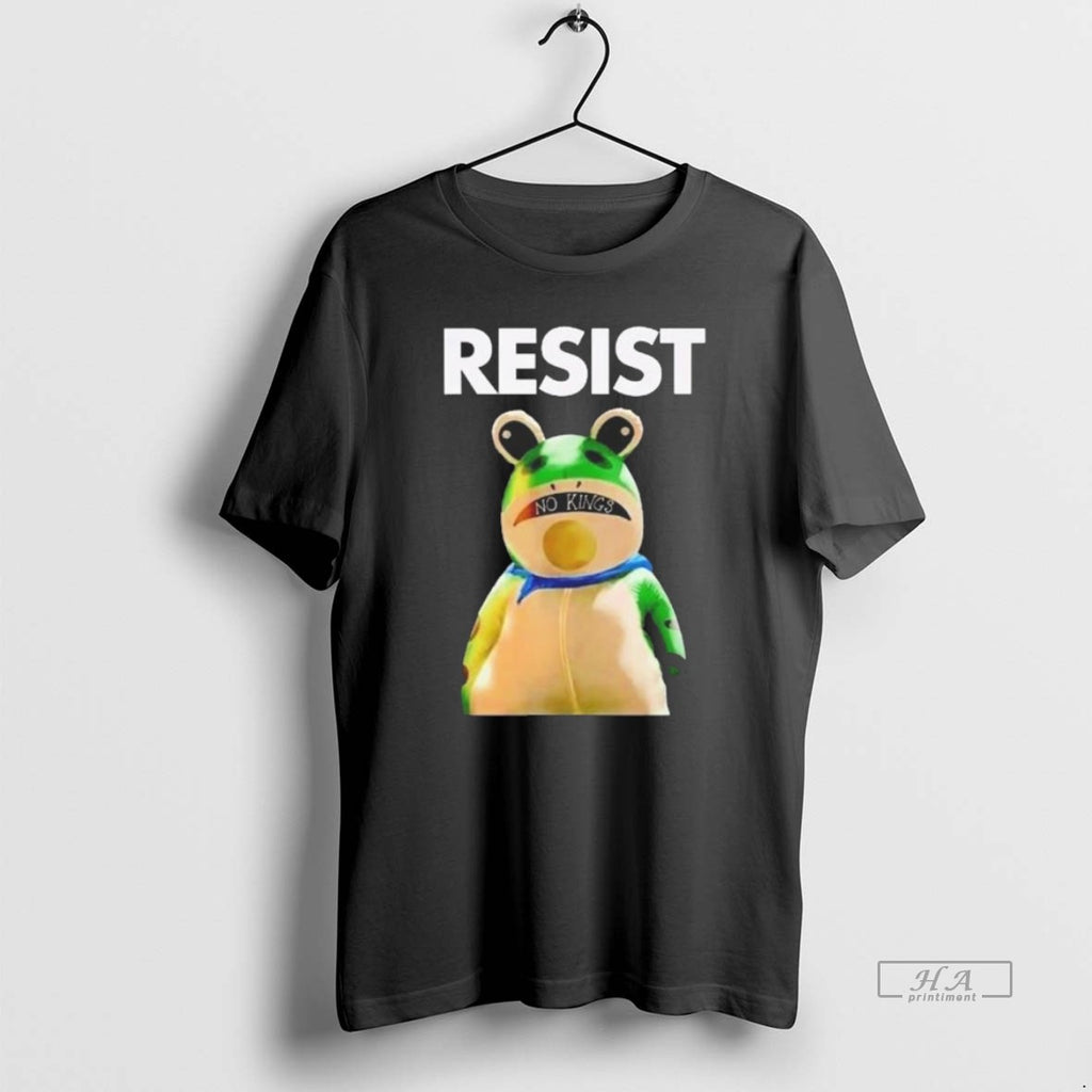 Official Trendy Portland Frog Resist No Kings