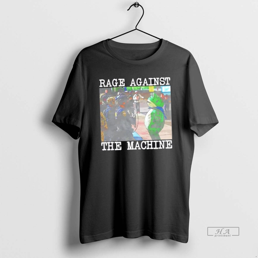 Official Trendy Portland Frog X Ice Rage Against The Machine