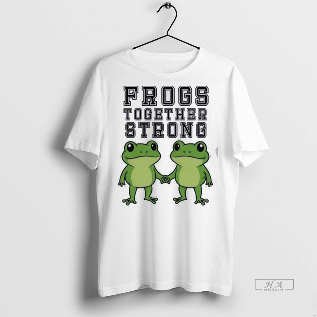 Official Trendy Portland Frogs Together Strong Tee Sweater
