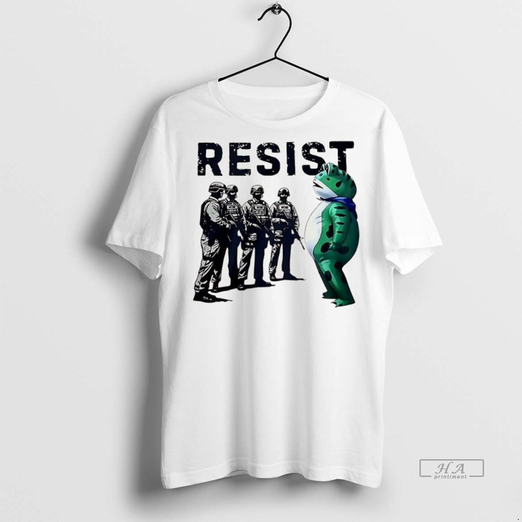 Official Trendy Portland Frog Protest Tee Sweater