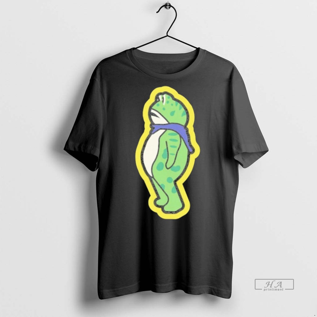 Official Trendy Protest Frog Sticker Tee Sweater
