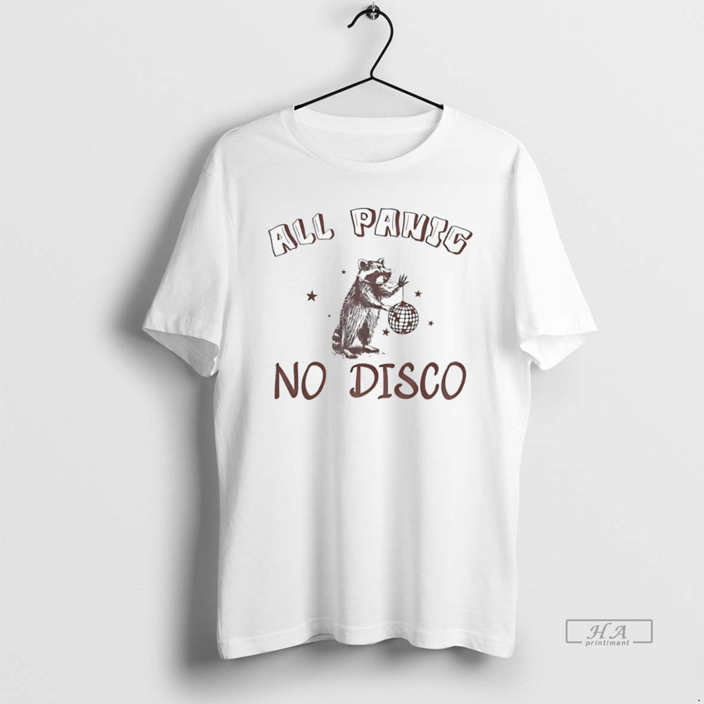 Official Trendy Raccoon All Panic No Disco