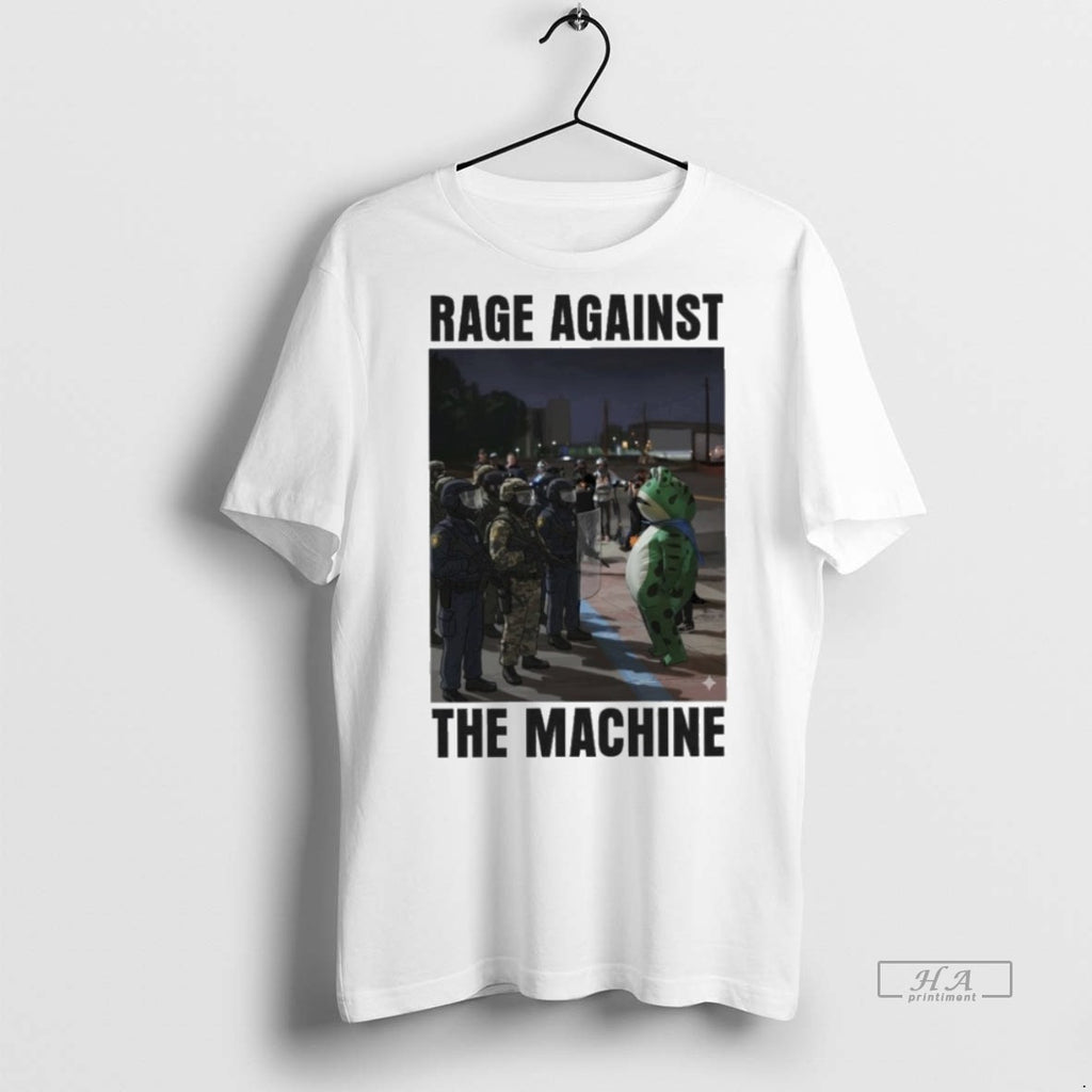 Official Trendy Rage Against Machine Frog Anti Ice Tee Sweater