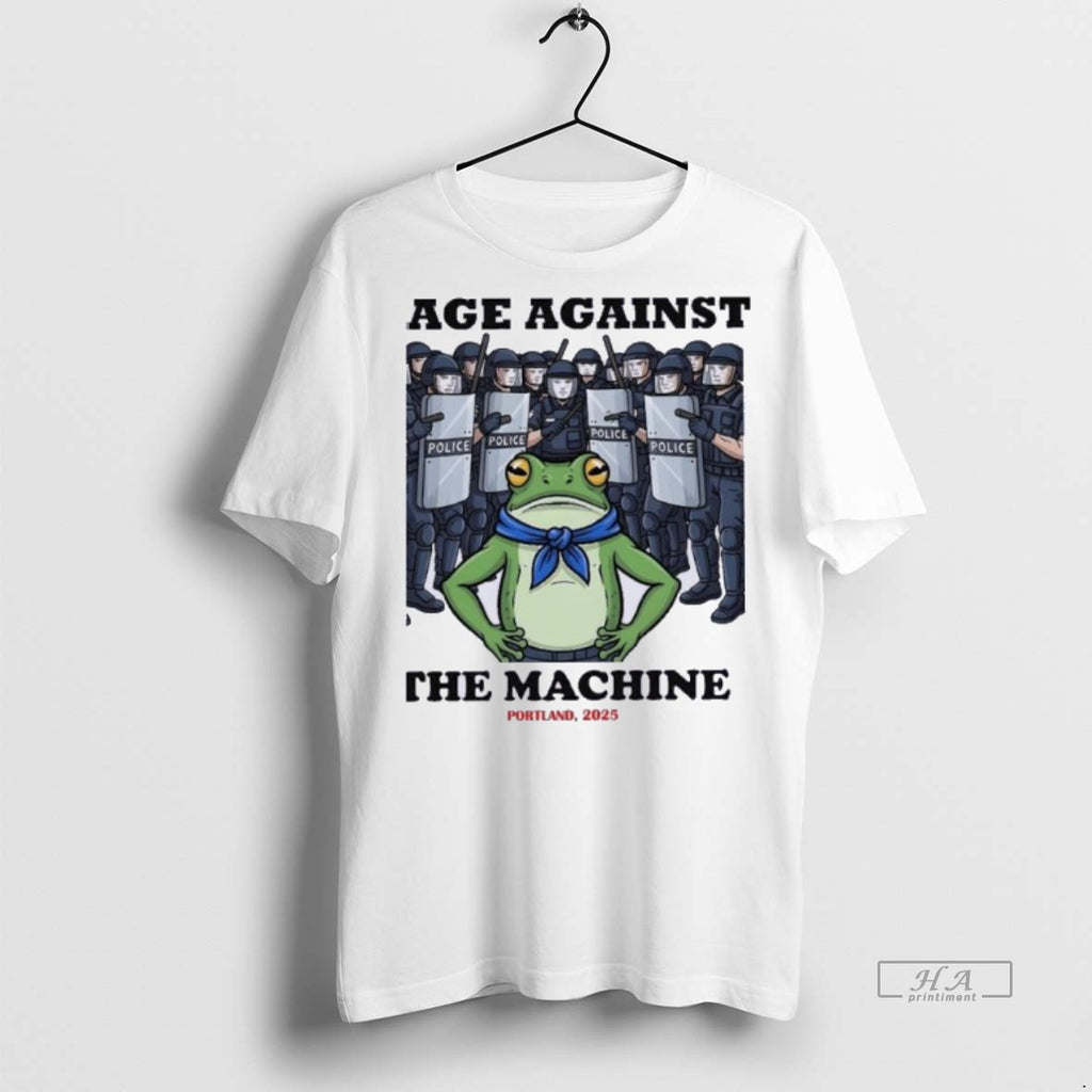 Official Trendy Rage Against The Machine Frog Portland 2025 Tee Sweater