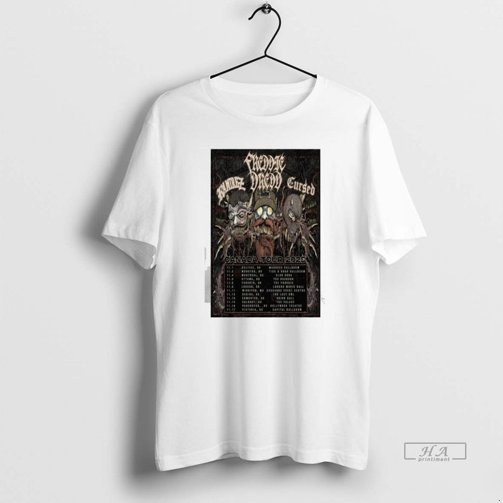 Official Trendy Ramirez Freddie Dredd Cursed Canada Tour 2025