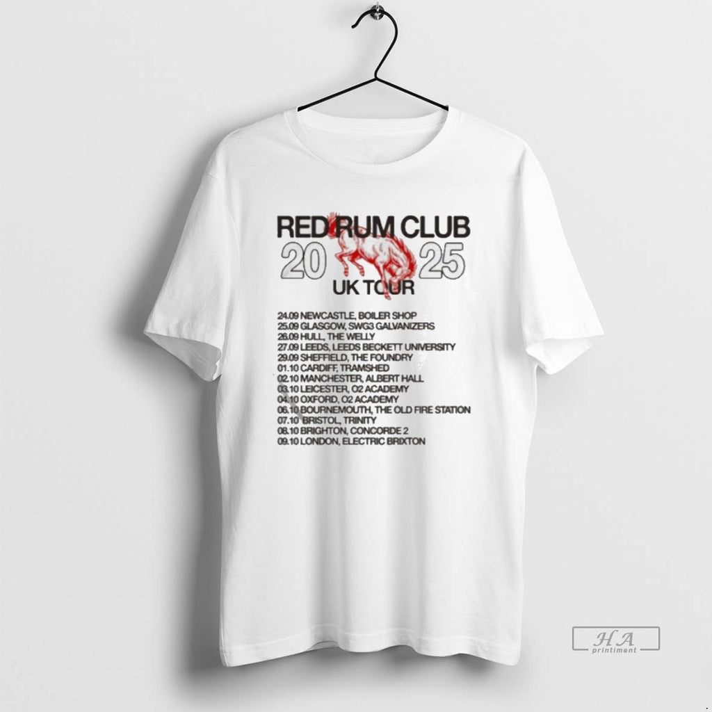 Official Trendy Red Rum Club 2025 Tour Uk Buck