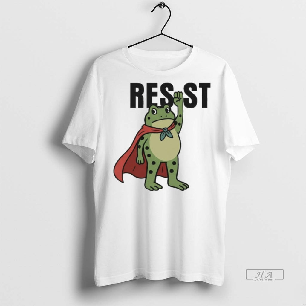 Official Trendy Resist Frog Free Portland Tee Sweater