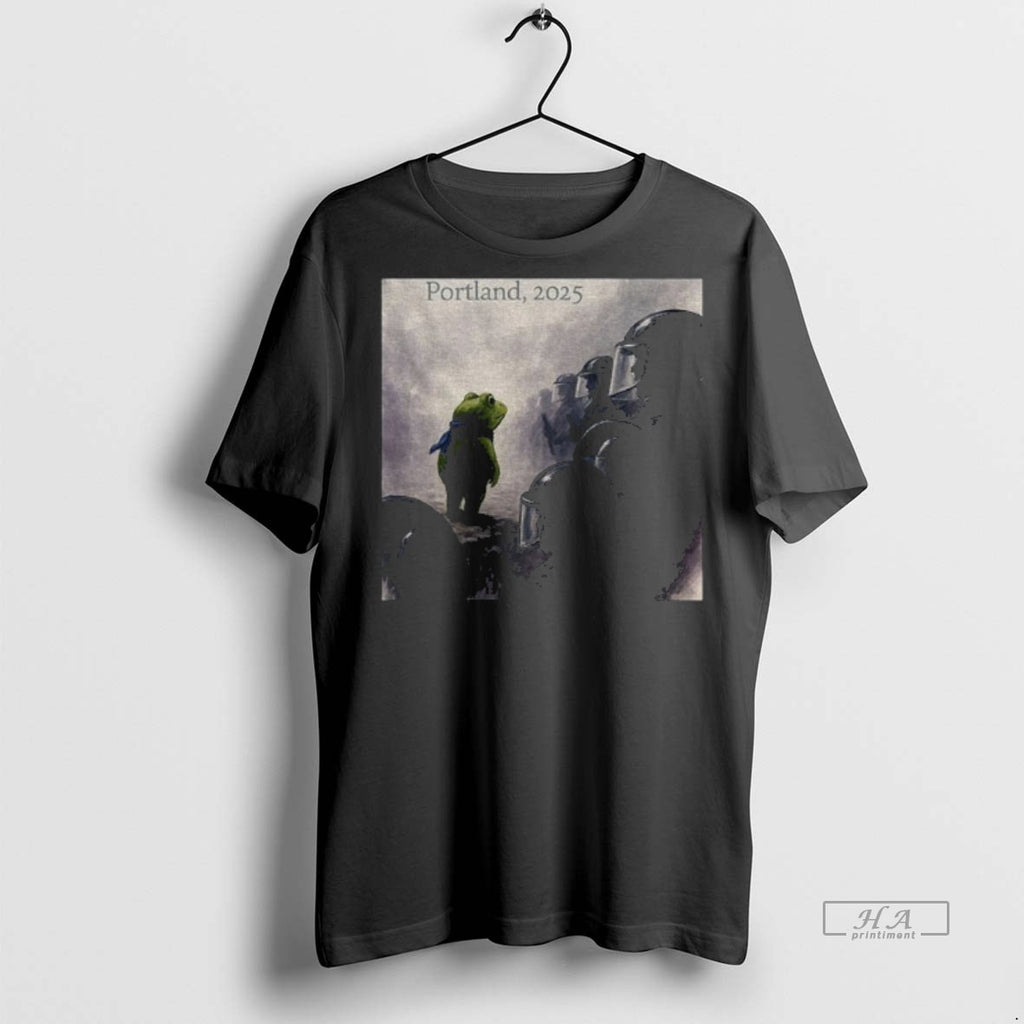 Official Trendy Resist Portland Frog 2025 Political Tee Sweater