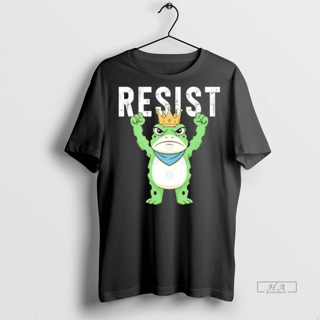 Official Trendy Resist Portland Frog King Tee Sweater