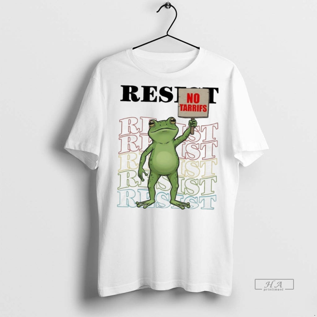 Official Trendy Resist Portland Frog No Tarrifs Tee Sweater