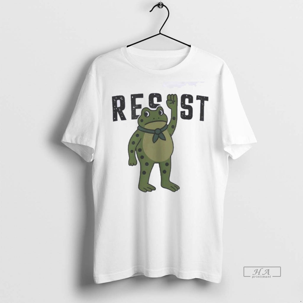 Official Trendy Resist Portland Frog Tee Sweater