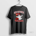 Official Trendy Retro Red October Ghost Philadelphia Baseball Halloween