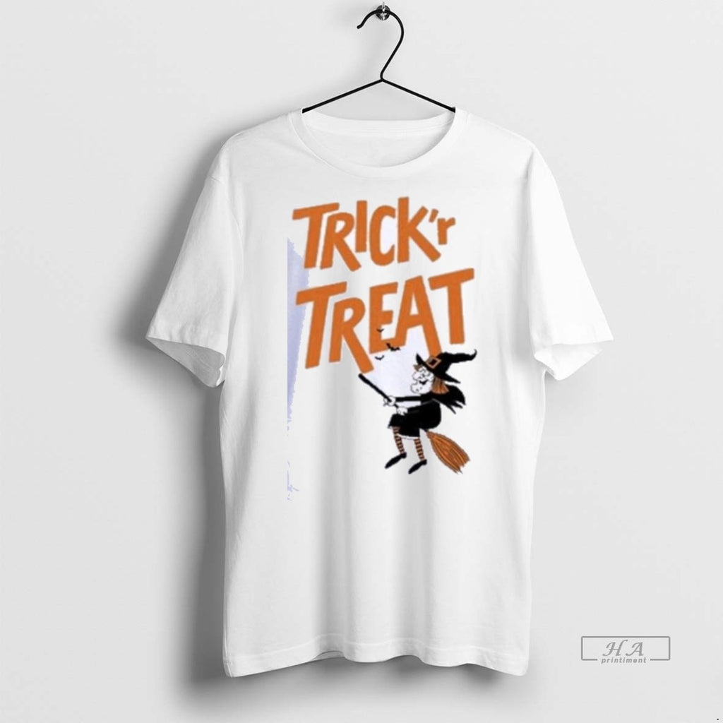 Official Trendy Retrokid Trickr Treat Halloween 2025 Shirts Tee Sweater