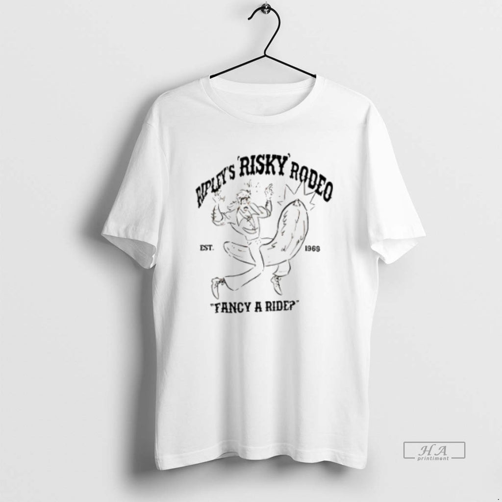Official Trendy Ripleys Risky Rodeo Fancy A Ride 1969