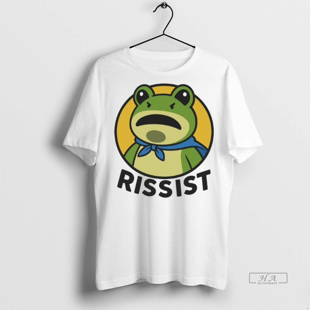 Official Trendy Rissist Portland Frog Protest Tee Sweater