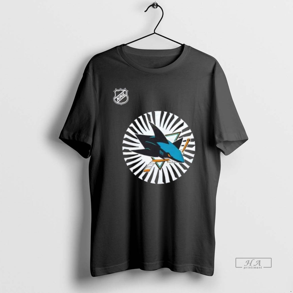 Official Trendy San Jose Sharks Behind Center Ice Design 2 Sided