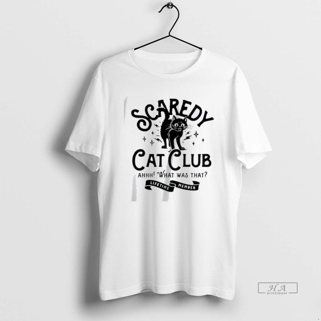 Official Trendy Scaredy Cat Club Ah What Was That Lifetime Member