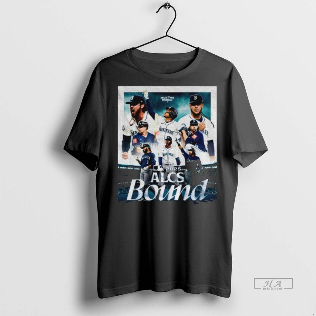 Official Trendy Seattle Mariners 2025 American League Division Series Champions Alcs Bound Tee Sweater