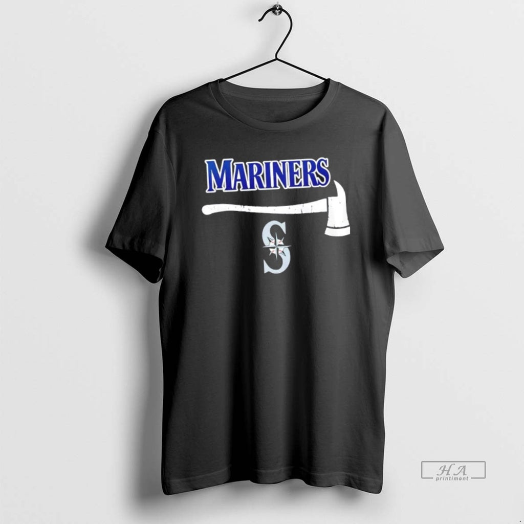 Official Trendy Seattle Mariners Firefighter Application 2 Sided