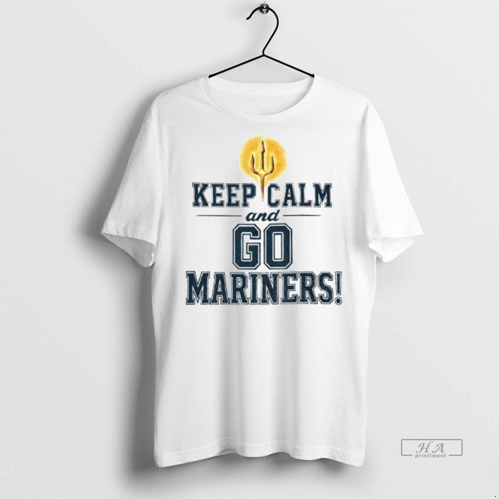 Official Trendy Seattle Mariners Baseball Keep Calm And Go Mariners Tee Sweater
