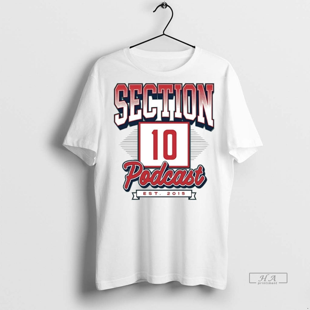 Official Trendy Section 10 Podcast Est 2015 Tee Sweater